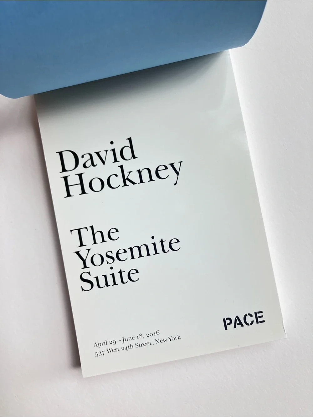 David Hockney: The Yosemite Suite - Postcard book